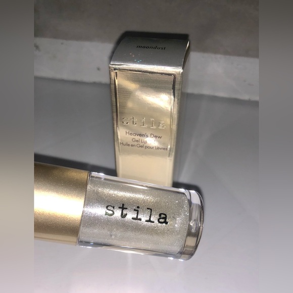 BNIB Stila Heavens Dew Hydrating Lip Oil - Moondust - Picture 2 of 8
